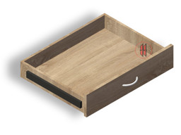 Zeige Details für Einbauschublade BS02 Bild von Einbauschublade BS02