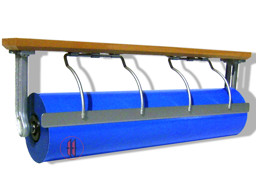 Zeige Details für Untertischabroller Holz 75cm Bild von Untertischabroller Holz 75cm