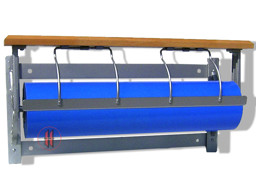 Zeige Details für Wandabroller Holz 75cm Bild von Wandabroller Holz 75cm