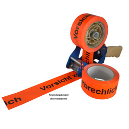 Zeige Details für Packband 66mtr. Vorsicht zerbrechlich Bild von Packband 66mtr. Vorsicht zerbrechlich