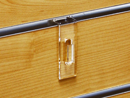 Zeige Details für Kartenhalter für Lamellenwände Bild von Kartenhalter für Lamellenwände