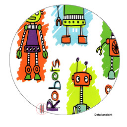 Zeige Details für Geschenkpapier Robots B70cm L2mtr. Bild von Geschenkpapier Robots B70cm L2mtr.