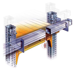 Bild von Durchschubsicherung für Schwerlastregale