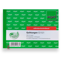 Zeige Details für  Quittungsblock A6 Quer  Bild von  Quittungsblock A6 Quer