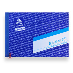 Zeige Details für Gutscheinblock A6 Quer  Bild von Gutscheinblock A6 Quer