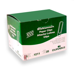 Zeige Details für Büroklammern 32mm glanzverzinkt  Bild von Büroklammern 32mm glanzverzinkt