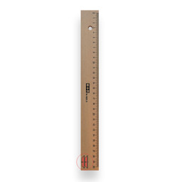 Zeige Details für Holzlineal 30cm Bild von Holzlineal 30cm