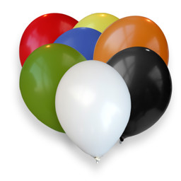 Zeige Details für Luftballons U95 (100 Stück) bunt gemischt Bild von Luftballons U95 (100 Stück) bunt gemischt