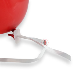 Zeige Details für Ballon-Verschlüsse (100 Stück) mit weißem Polyband Bild von Ballon-Verschlüsse (100 Stück) mit weißem Polyband