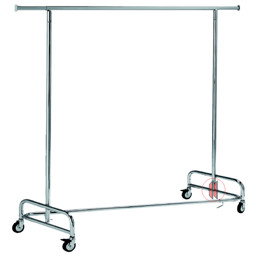 Zeige Details für Konfektionsständer Z-Form verchromt Bild von Konfektionsständer Z-Form verchromt