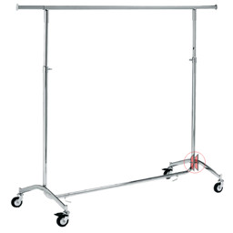 Zeige Details für Konfektionsständer L140cm verchromt Bild von Konfektionsständer L140cm verchromt