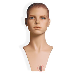 Zeige Details für Sportkopf mit skulpturierten Haaren und Make-up Bild von Sportkopf mit skulpturierten Haaren und Make-up