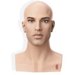 Zeige Details für Perückenkopf Vincent Bild von Perückenkopf Vincent