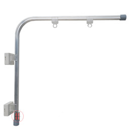 Zeige Details für Bannerhalter gebogen Bild von Bannerhalter gebogen