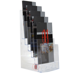 Zeige Details für Prospektständer 6xDIN lang Bild von Prospektständer 6xDIN lang