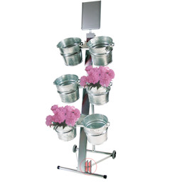 Zeige Details für Blumenverkaufstrolley Bild von Blumenverkaufstrolley