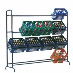 Zeige Details für Getränkekistenständer fahrbar Bild von Getränkekistenständer fahrbar