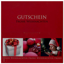 Bild von Geschenkgutschein Weihnachten (12 Stück)