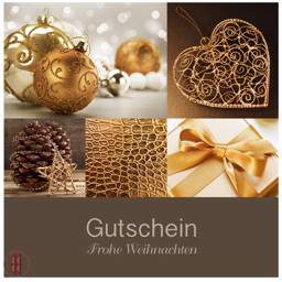 Bild von Geschenkgutschein Gold (12 Stück)