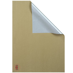 Bild von Geschenkpapier zweifarbig gold/silber