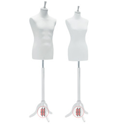 Zeige Details für Schneiderbüste mit Dreibeinfuß Bild von Schneiderbüste mit Dreibeinfuß