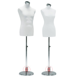 Zeige Details für Schneiderbüste mit Metallfuß Bild von Schneiderbüste mit Metallfuß