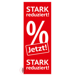 Zeige Details für Papier-Banner einseitig 48x138cm Stark Reduziert Bild von Papier-Banner einseitig 48x138cm Stark Reduziert