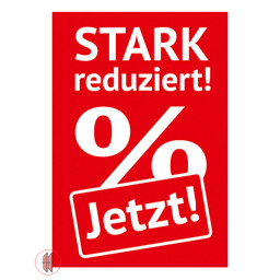 Bild von Banner für Kundenstopper A1 Stark Reduziert Jetzt!