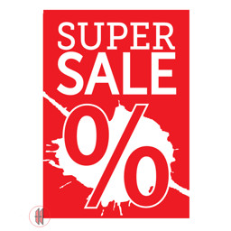 Zeige Details für Banner f. Kundenstopper A1 Super Sale Bild von Banner f. Kundenstopper A1 Super Sale