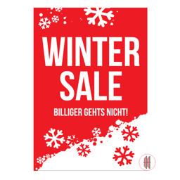 Bild von Banner f. Kundenstopper A1 WinterSale