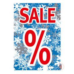 Zeige Details für Banner für Kundenstopper A1 Sale/Prozentzeichen Bild von Banner für Kundenstopper A1 Sale/Prozentzeichen