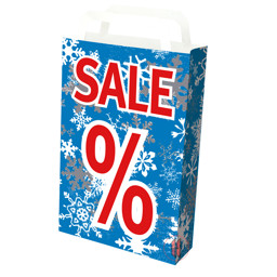 Zeige Details für Dekotasche Eiskristalle-Sale-%-Zeichen 2-seitig Bild von Dekotasche Eiskristalle-Sale-%-Zeichen 2-seitig