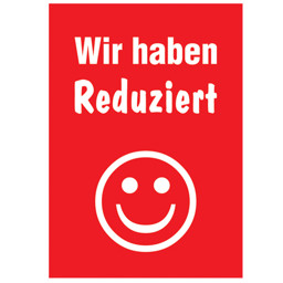 Zeige Details für Rahmenschild Wir haben Reduziert (10 Stück) Bild von Rahmenschild Wir haben Reduziert (10 Stück)