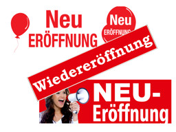 Zeige Produkte für Kategorie Ankleber Neueröffnung Bild für Kategorie Ankleber Neueröffnung