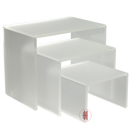 Zeige Details für Acrylablagen 3-teilig Bild von Acrylablagen 3-teilig