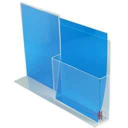 Zeige Details für Prospekt-und Menükartenhalter Bild von Prospekt-und Menükartenhalter