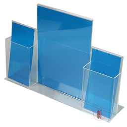 Zeige Details für Prospekt- u. Menükartenhalter Bild von Prospekt- u. Menükartenhalter