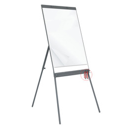 Zeige Details für Flipchart mit Dreieckständer Bild von Flipchart mit Dreieckständer