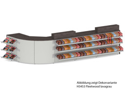 Zeige Details für Kiosktresen mit Rundecke und Süßwarenböden Bild von Kiosktresen mit Rundecke und Süßwarenböden