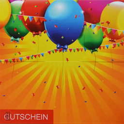 Zeige Details für Geschenkgutscheine Ballons Bild von Geschenkgutscheine Ballons