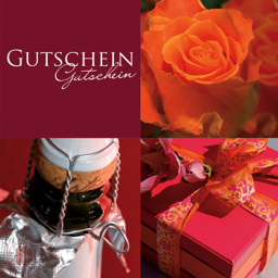 Bild von Geschenkgutscheine Rosen/Geschenk/Sekt