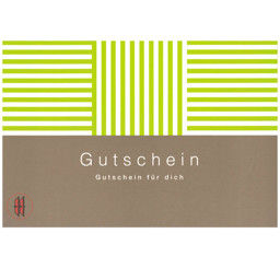 Zeige Details für Geschenkgutscheine Streifen grün Bild von Geschenkgutscheine Streifen grün