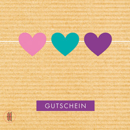 Zeige Details für Geschenkgutscheine drei Herzen Bild von Geschenkgutscheine drei Herzen