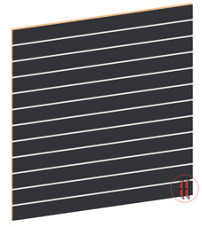 Zeige Details für Lamellenwand anthrazit inkl. Aluprofile Bild von Lamellenwand anthrazit inkl. Aluprofile
