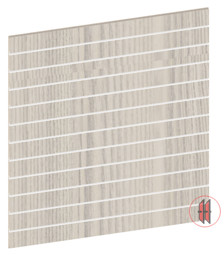 Zeige Details für Lamellenwand Comina Ash inkl. Aluprofile Bild von Lamellenwand Comina Ash inkl. Aluprofile