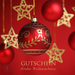 Bild von Geschenkgutschein Weihnachtskugel (12 Stück)