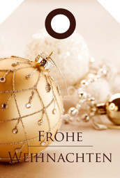 Zeige Details für Weihnachtshänger mit Loch 35x52mm Bild von Weihnachtshänger mit Loch 35x52mm