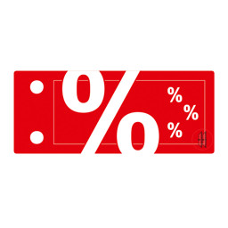 Zeige Details für Bügelfahne %-Zeichen (50 Stück) Bild von Bügelfahne %-Zeichen (50 Stück)