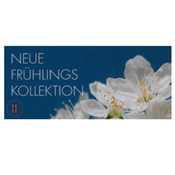 Bild von Plakatstreifen Neue Frühlings Kollektion