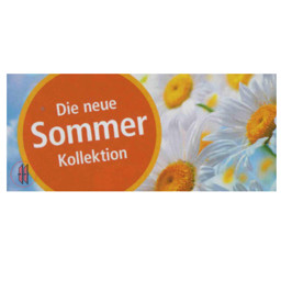 Zeige Details für Plakatstreifen Die neue Sommer Kollektion Bild von Plakatstreifen Die neue Sommer Kollektion